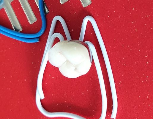 مختبر PFM Dental Crown 3D طباعة Bridge Dental Crown